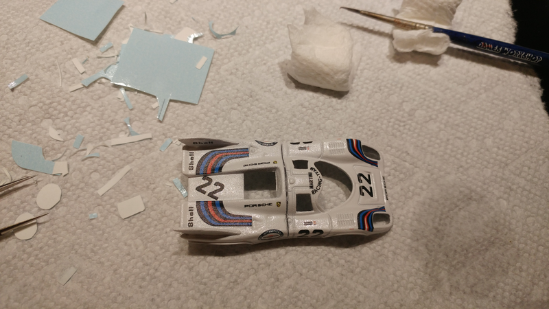 You can kind of see the rough texture a little bit here, especially on the decklid...
